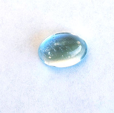 Aquamarin 13,56 Ct. Oval Cabochon helles blau Brasilien 18 x 12 mm oval