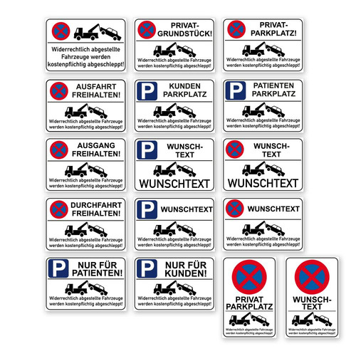 Parkverbot parken verboten - parkverbot,