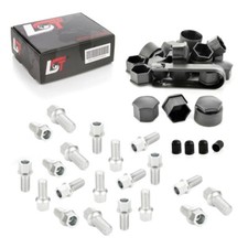 20x wheel bolt cover caps set