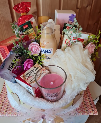 Handtuchtorte geschenk für - geschenk,