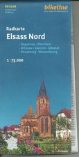 Radkarte Elsass Nord Haguenau