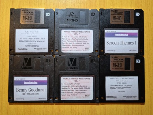 Vintage midi song dateien - vintage,