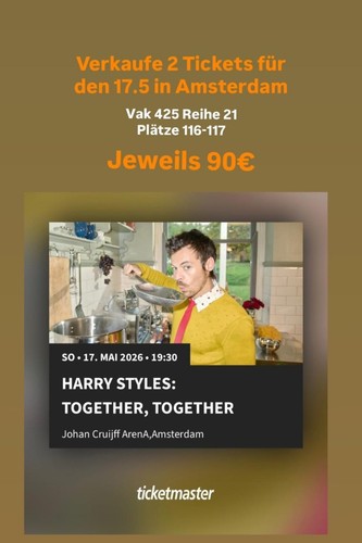 Konzert tickets amsterdam - tickets,