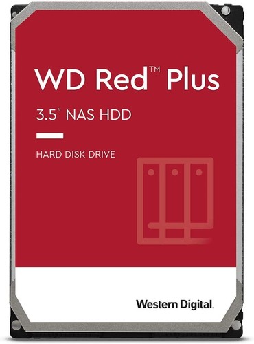 Western digital red plus - red, 2tb