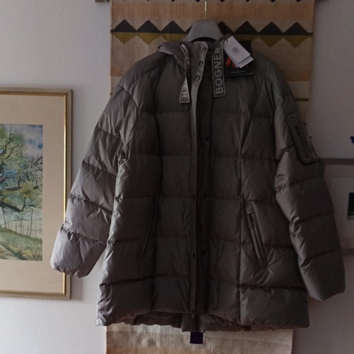 Bogner daunenjacke grau - daunenjacke, 48/