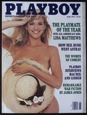 PLAYBOY US June 1991 LISA
