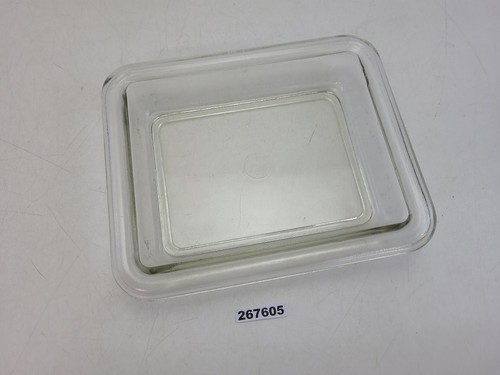 Schale pressglas transparent - schale,