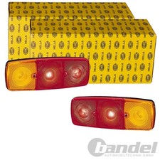 2x HELLA HALOGEN RÜCKLEUCHTEN SATZ HINTEN LINKS+RECHTS