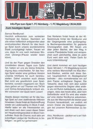 Info flyer heft ultras - info-flyer/heft,