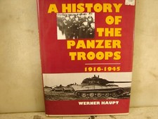 A History of the Panzer Troops