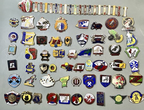 Vintage speedway pin sammlung - speedway,
