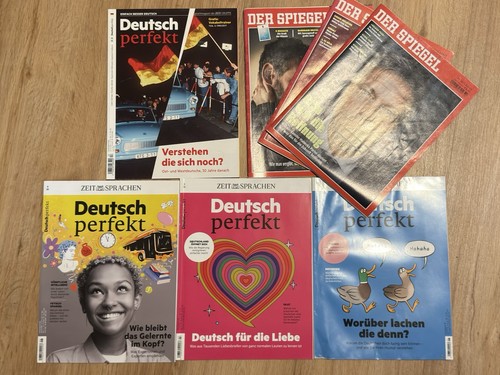 Deutsch perfekt ausgaben - deutsch, 4x