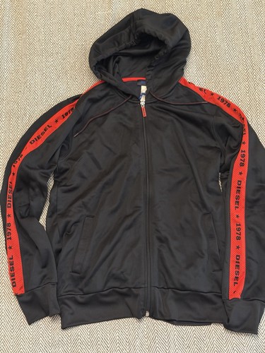 Diesel kapuzenjacke schwarz - diesel,