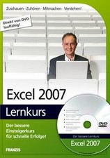 Excel 2007 Lernkurs, 1 DVD-ROM