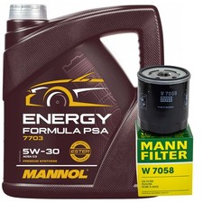 Motoröl set mannol 4 - motoröl, 5w-30