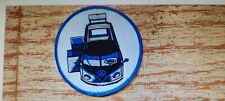 VW Volkswagen T1 BUS SAMBA rund Aufnäher , circa 12 cm Durchmesser , neu