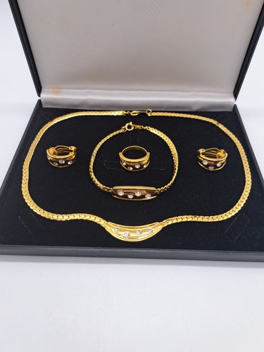 Schmuckset tlg vergoldet - schmuckset,