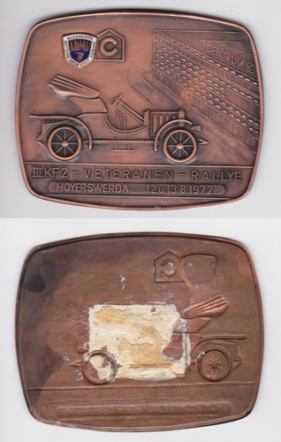 Ddr plakette admv - admv, iii.kfz