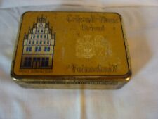 alte Tabakdose, Blechdose Grünwell-Haus Privat Feinschnitt