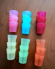 Schnapsgläser Kunstoff Bunt
