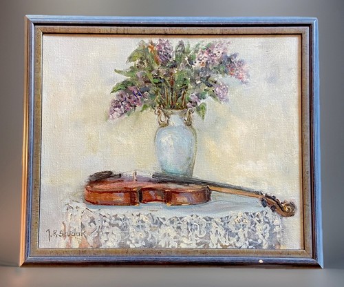 öl gemälde blumen - Öl,
