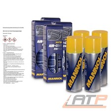 MANNOL 4x 200 ml AIR-CON FRESH