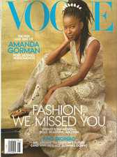 VOGUE MAGAZIN, MAY 2021, US. Fashion, we missed you. Amanda Gorman, Armani