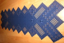 Hardanger lange Läufer 40x90cm oder 40x120cm- Handarbeit
