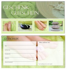 50 x Geschenkgutscheine