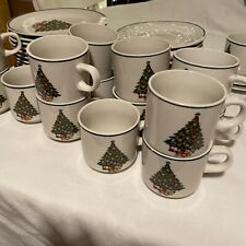 Geschirr, Ikea, Weihnachten, Kaffee Service, 45 Teilig, Retro, Vintage 