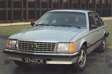 OPEL SENATOR A 2.8 3.0 Limousine Classic Youngtimer Prospekt Brochure 1980 AA