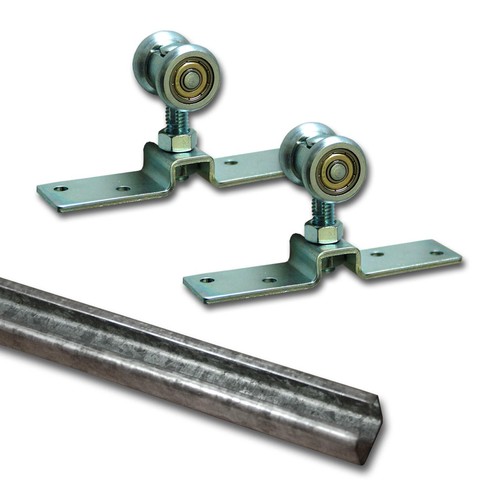 Set beschlag laufschiene - set,