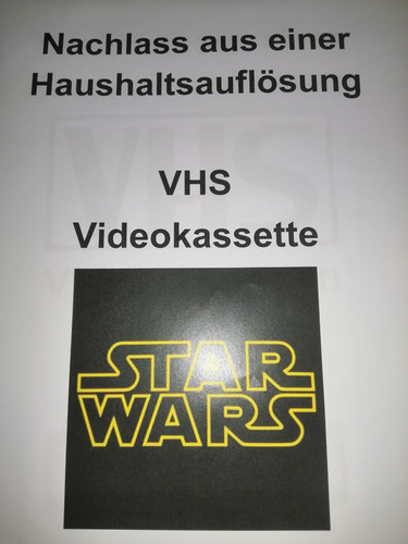 Vhs die ewoks karawane - vhs, der