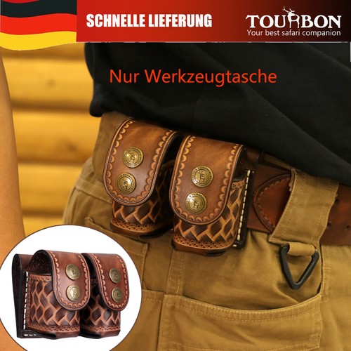 Tourbon leder gürteltasche - tourbon, leder-gürteltasche
