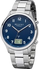 REGENT Herrenarmbanduhr FR281-18804494 Quarz Funkuhr Datumsanzeige 39mm B-WARE