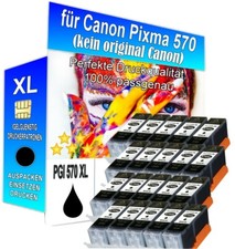 20x XL Druckerpatronen kompatibel für Canon Pixma TS 5050,5051,5053,5055 Set BK
