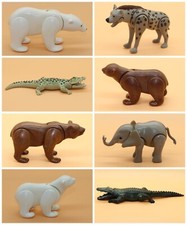 Playmobil Tiere zur Auswahl ★ Bär Eisbär Hyäne Krokodil Elefant ★ ZOO Safari