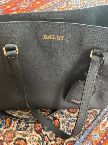 Bally echt leder saffiano - bally,