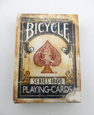 Bicycle Series 1800 Playing Cards Blue Back wie NEU komplett