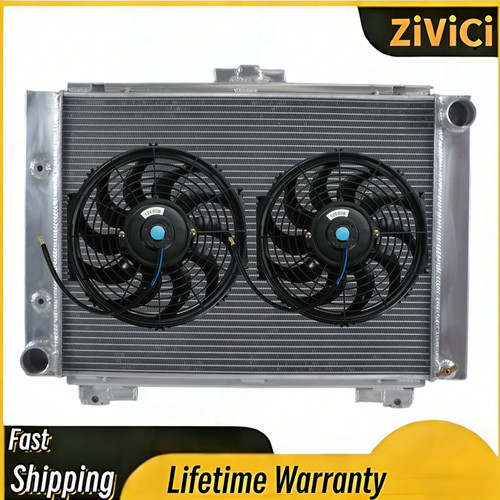 Alu radiator fan for - alu, radiator+