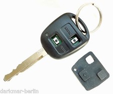 TOYOTA Schlüssel Tastenfeld Gummimatte Ersatz passend nur für 2-Tastenschlüssel