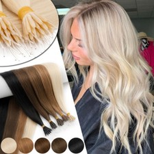 Echthaar Nano MicroRing Loop