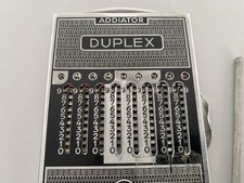 Rar 50er ADDIATOR Addiermaschine Retro Taschenrechner  Made In Germany  Vintage