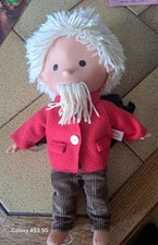 GÖTZ Original Sandmann Sandmännchen hochw. Puppe Kuschelfigur ca. 30 cm - gut