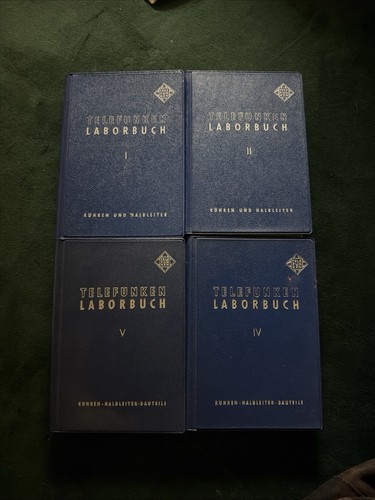 Telefunken laborbuch sammlung - telefunken,