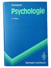 Zimbardo Psychologie 5. Auflage Springer Lehrbuch Fachbuch
