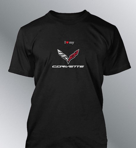 Corvette shirt l xl - s,