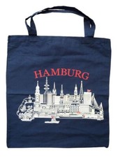 Stoff-Tasche "Hamburg", blau