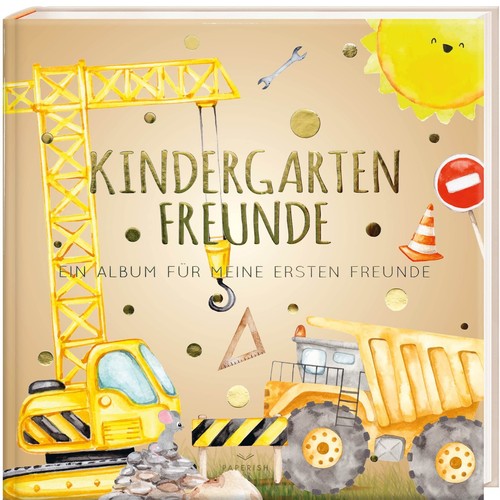 Freundebuch baustelle - freundebuch,