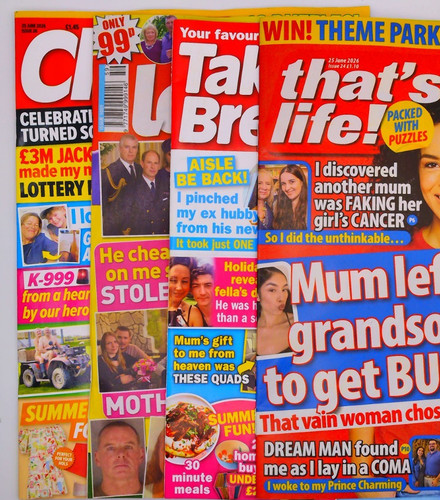 Woman magazine bundle - magazine, on
